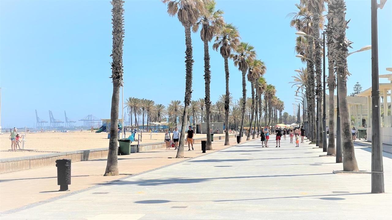 Beach Valencia 21 - Luxury Apartament On Beach Exterior photo